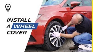 How to install wheel cover step by step  Michelin [upl. by Aeresed932]