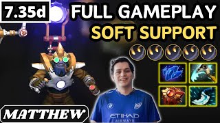 10900 AVG MMR  Matthew TINKER Soft Support Gameplay 21 ASSISTS  Dota 2 Full Match Gameplay [upl. by Parnas]