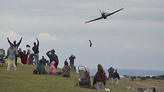 Awesome Hawker Hurricane Low Flypast quot Goosebumps quot [upl. by Jacoby]