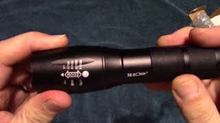 Meco XM L2 Flashlight Review [upl. by Mable]