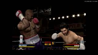 Retro gaming on the Kinhank X5 Pro EA Sports Fight Night 2003 Evander Holyfield vs Roberto Duran [upl. by Enelkcaj446]