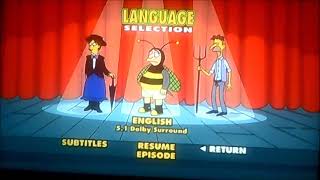 DVD Menu Walkthrough to The Simpsons The Complete Third Season Disc One Request Video for A Smith [upl. by Nasus362]