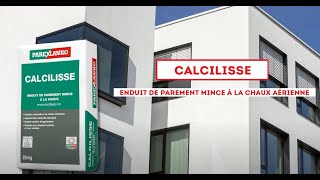 CALCILISSE Lenduit de parement mince à la chaux aérienne [upl. by Nnylsoj]