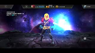 Rank 5 Max Sig Ascended Cosmic Ghost Rider  Damage God  Marvel Contest of Champions [upl. by Kcitrap923]