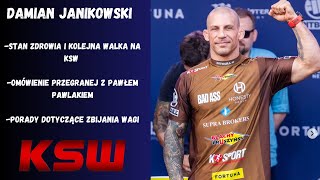 Damian Janikowski quotJedna rada dla zawodników co nie robią wagi  to po prostu nie brać towaruquot [upl. by Harleigh988]