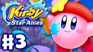 Kirby Star Allies  Gameplay Walkthrough Part 3  Jambastion 100 Nintendo Switch [upl. by Emie]