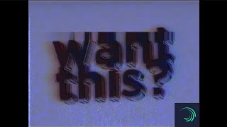 Alight Motion VHS Effect Tutorial [upl. by Adien524]