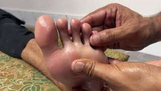 FULL RELAX FOOT REFLEXOLOGY MASSAGE ASMR IN PAKISTAN [upl. by Anivid]