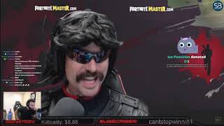 Hamlinz Reacts To Dellor Dr Disrespect and LosPollosTv Fortnite Rage Compilation [upl. by Dragon]