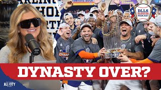 Is the Houston Astros dynasty OVER  DLLS Rangers Podcast [upl. by Medarda317]