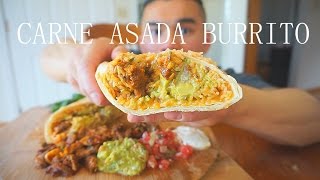 Carne Asada Burrito Recipe [upl. by Maurizia]