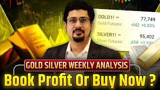 Gold Silver Analysis For Monday  Gold Silver Prediction For 21 October  Gold mcx Weekly analysis [upl. by Anneirda789]