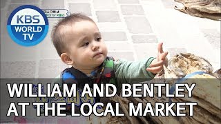 William and Bentley at the local market The Return of Superman20190519 [upl. by Haroldson]