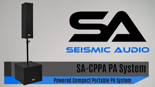 Seismic Audio SA CPPA Compact Portable PA System Official [upl. by Primaveras55]