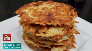 TORTITAS de Papa Crocantes 🥞 Receta fácil [upl. by Penoyer]