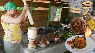 El verdadero Mofongo Dominicana Comida Dominicana del Campo [upl. by Aileno]