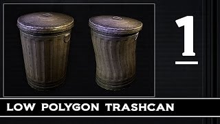 Autodesk Maya 2014  Trash Can Part 1 [upl. by Ainival]