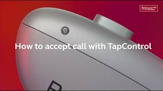 How to accept a call with TapControl [upl. by Anuahs]