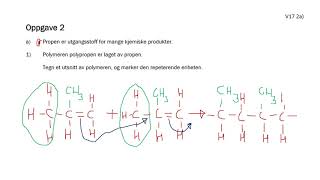 Kjemi 2  Eksamensoppgaver polymerer [upl. by Paulsen]