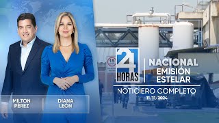 Noticiero de Ecuador Emisión Estelar 11112024 [upl. by Etnoval]