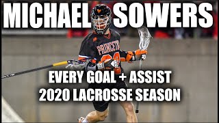 All 47 Points from Michael Sowers’ 2020 Lacrosse Season [upl. by Oninrutas]