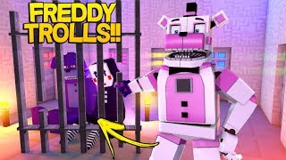 Funtime Freddy Trolls Bonnie and Puppet Minecraft FNAF Roleplay [upl. by God]