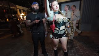 Asking Girls Crazy Freaky Questions In Gaslamp San Diego EP1 The Beginning  Public Interview [upl. by Ennaj]