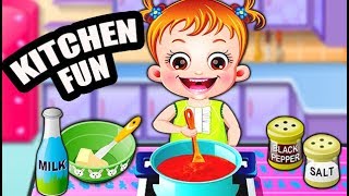 Baby Hazel in Kitchen  Fun Game Videos By Baby Hazel Games [upl. by Kamaria]