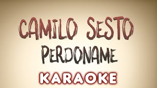 Camilo Sesto  Perdóname  KARAOKE [upl. by Keyte321]