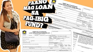 PAANO MAG APPLY NG LOAN SA PAGIBIG FUND  cha nina [upl. by Ahk9]