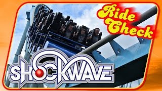 Shockwave  Drayton Manor  Stehend durch den Looping Ride Check [upl. by Eerdua]