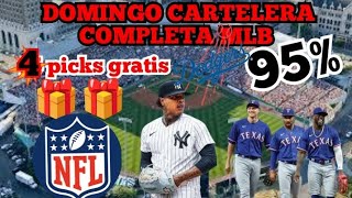 080924 Pronosticos Deportivos💥 DOMINGO DE TAQUILLA ✅ SIGUE LA FIESTA mlbpicks nfl mlb parley [upl. by Cleopatra904]