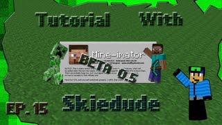 MineimatorTutorial  Ep 15  WorldEdit Schematics [upl. by Omor]