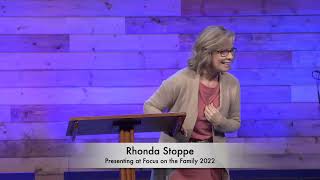 Mommy amp Marriage Rhonda Stoppe Speaking at Focus on the Family [upl. by Ita]