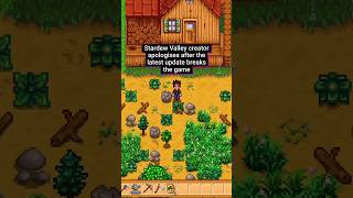 stardew valleys creator has promised larger and fewer updates stardewvalley cozygaming [upl. by Wonacott613]