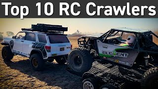 Top 10 RC Rock Crawlers [upl. by Wilkey742]