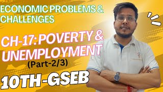 Economic Problems amp Challenges Poverty amp Unemployment Class 10 Social Science [upl. by Myron]