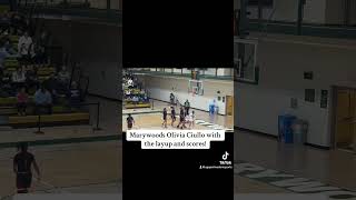 Marywood Pacers Women’s Olivia Ciullo scores a basket basketball women college [upl. by Seabury]