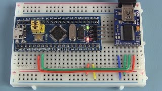 Getting started with the STM32 microcontroller  STM32F103C8T6 via Arduino [upl. by Orenid777]