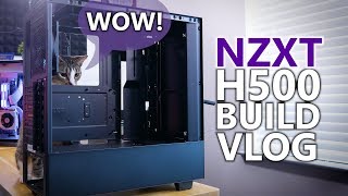 Building in the NZXT H500 [upl. by Nesyrb]