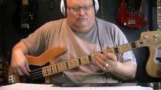 Kiss Hard Luck Woman Bass Cover with Bass Notes amp Tablature [upl. by Shulins]