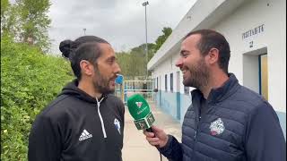 ENTREVISTA A JORGE BEAMONTE 2°ENTRENADOR ARAVACA CF 22 OCTUBRE 2023 [upl. by Atcele671]