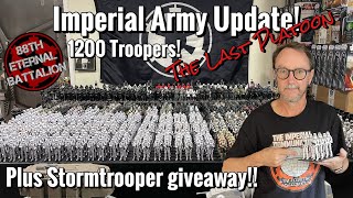 Massive Star Wars Imperial Army Update 456 STORMTROOPERS Giveaway [upl. by Hildagard566]