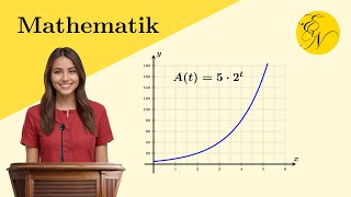 Exponentialfunktionen  Algenwachstum [upl. by Beisel268]