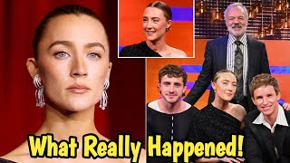 Saoirse Ronan Breaks Silence on Her Viral Graham Norton Moment [upl. by Latin]