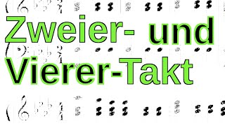 Takt 6 Unterschied Zweier und Vierertakt [upl. by Pazice176]