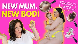 The TRUTH about your POSTBABY BODY Episode 3 The 4th Trimester Series [upl. by Worth969]