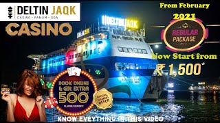 Deltin Jaqk Casino  Rates start from ₹1500  Complete Information [upl. by Kip]