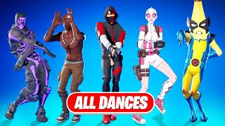 ALL 1000 FORTNITE DANCES amp EMOTES  2017  2024 [upl. by Costanza19]