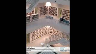 Stuttgart Bibliothek Ein moderner Wissensschatz [upl. by Carlene]